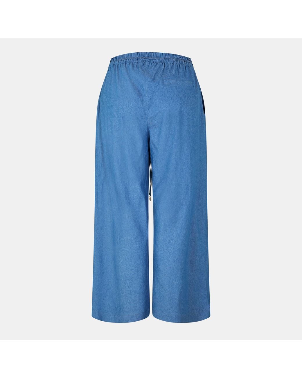 Biba Blue Wide Leg Trousers