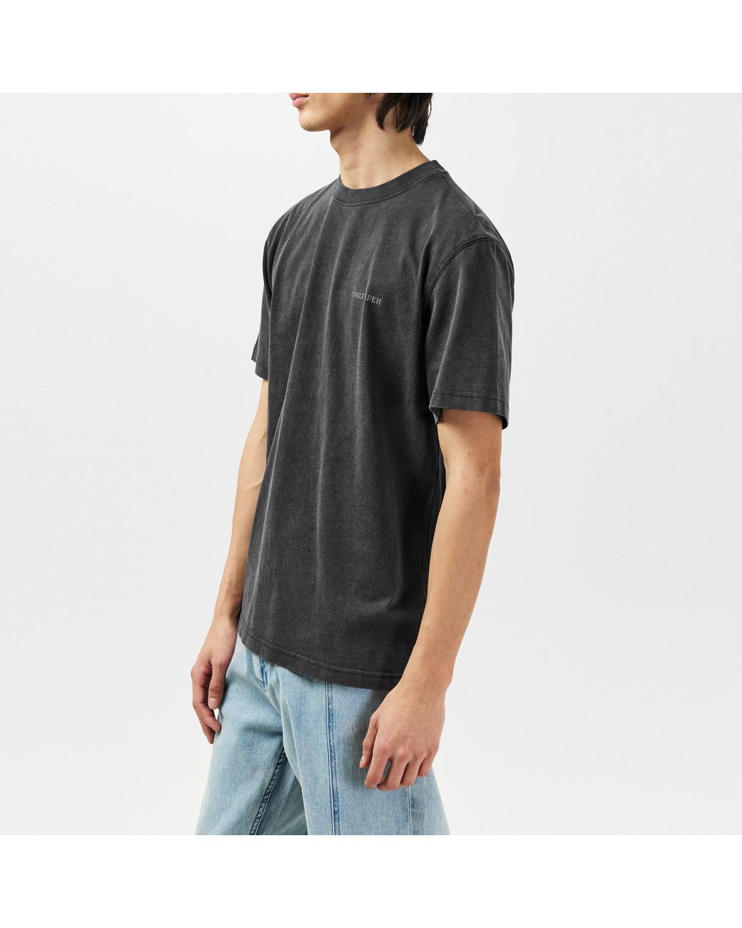 Daily Paper Black Logo Graphic T-Shirt for men