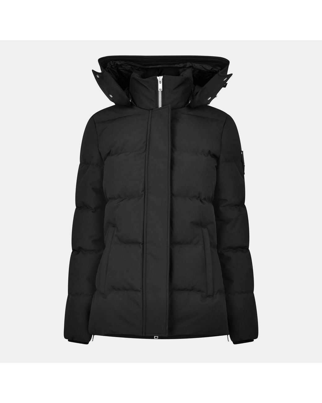 Moose Knuckles Black Cloud Coat Quilted Jacket