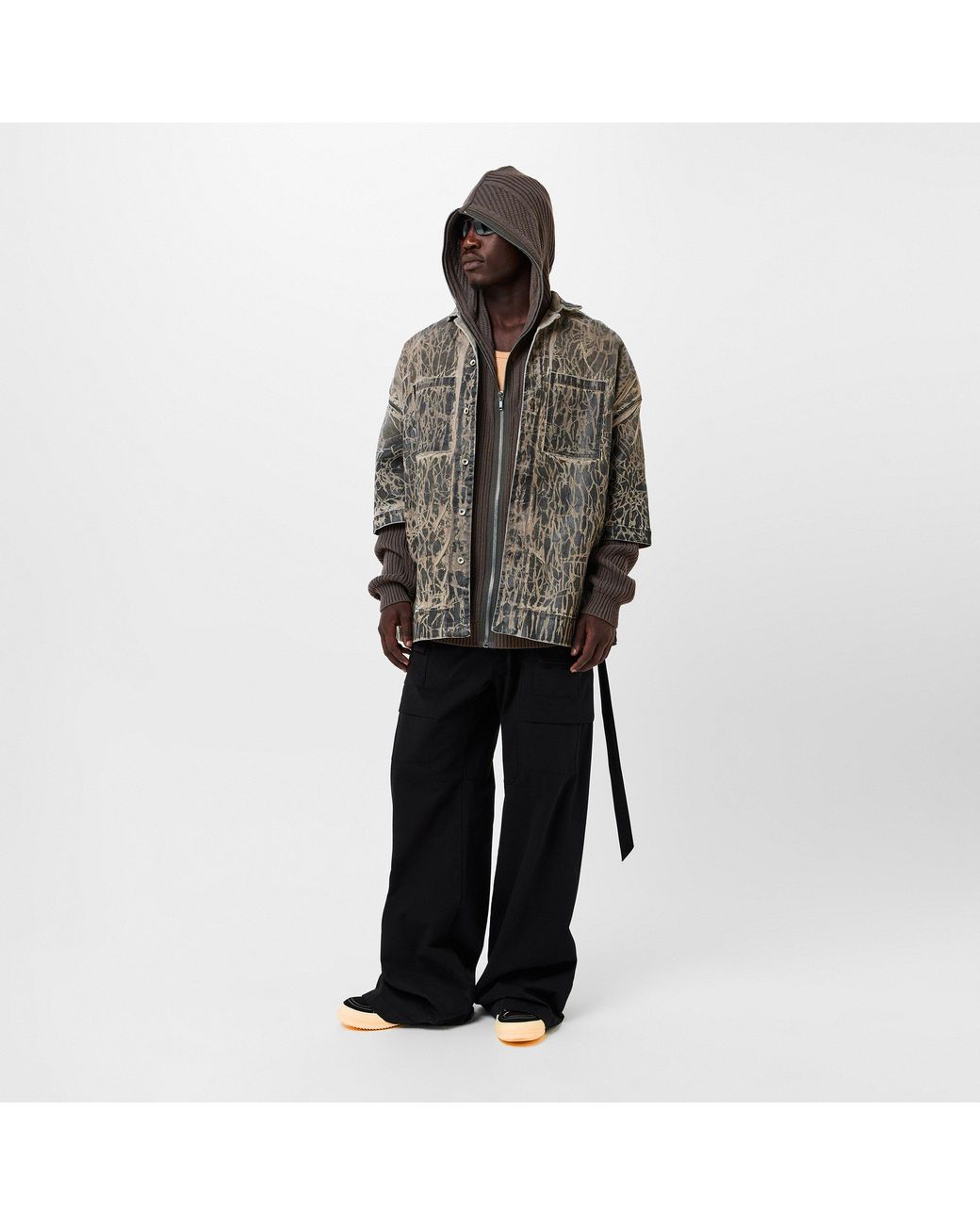 Rick Owens Brown Tommy Short Sleeve Plain Shirt for men