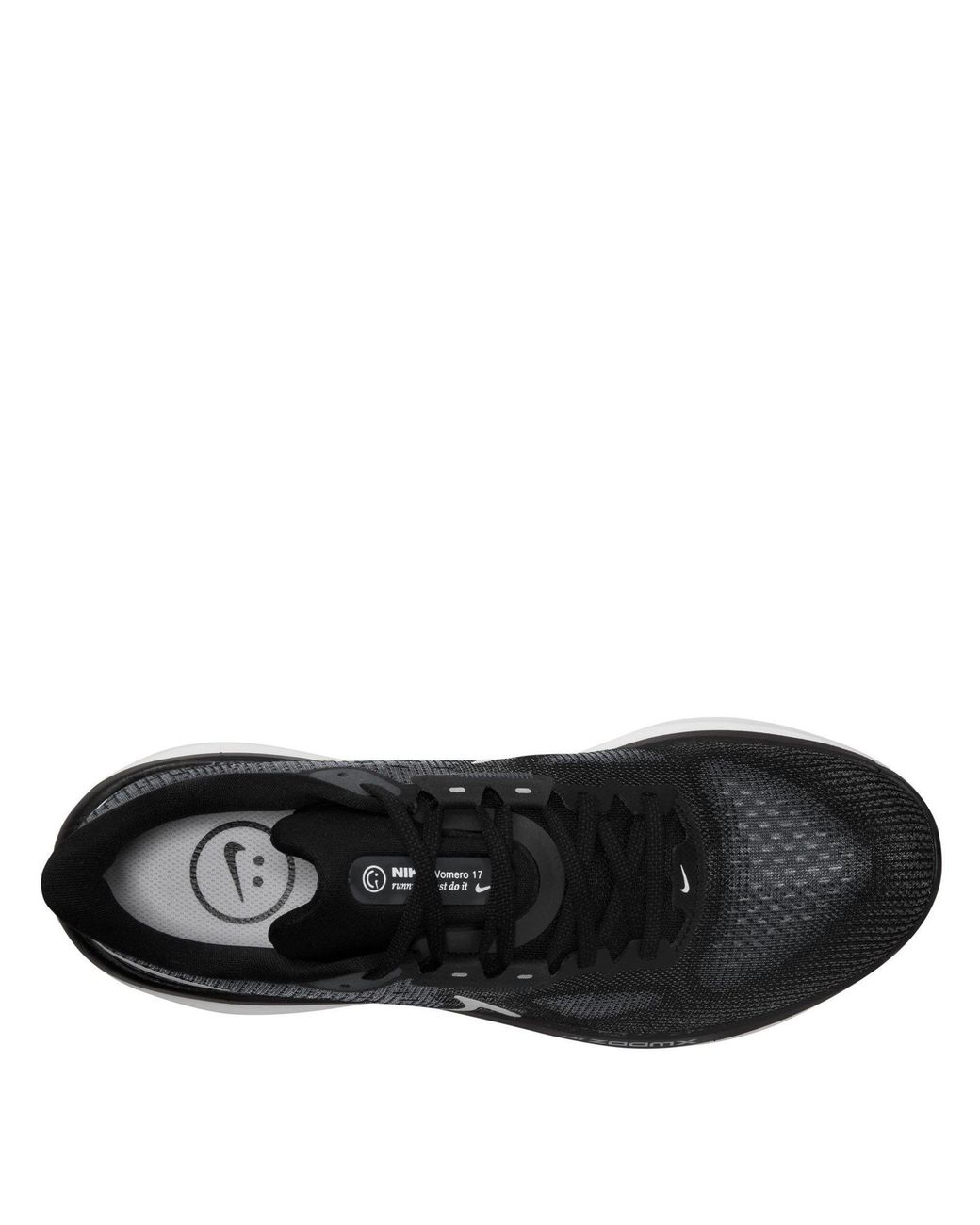 Nike Black Vomero 17 Road Running Shoes for men