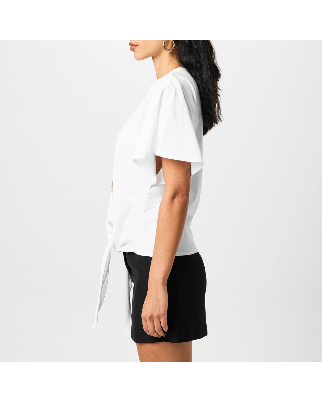 Stella McCartney White Pineapple Regular Fit T-Shirt