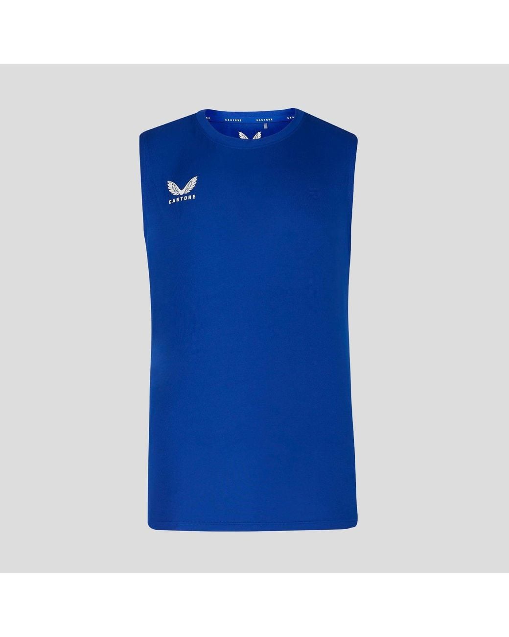 Castore Blue Strappy Muscle Vest for men