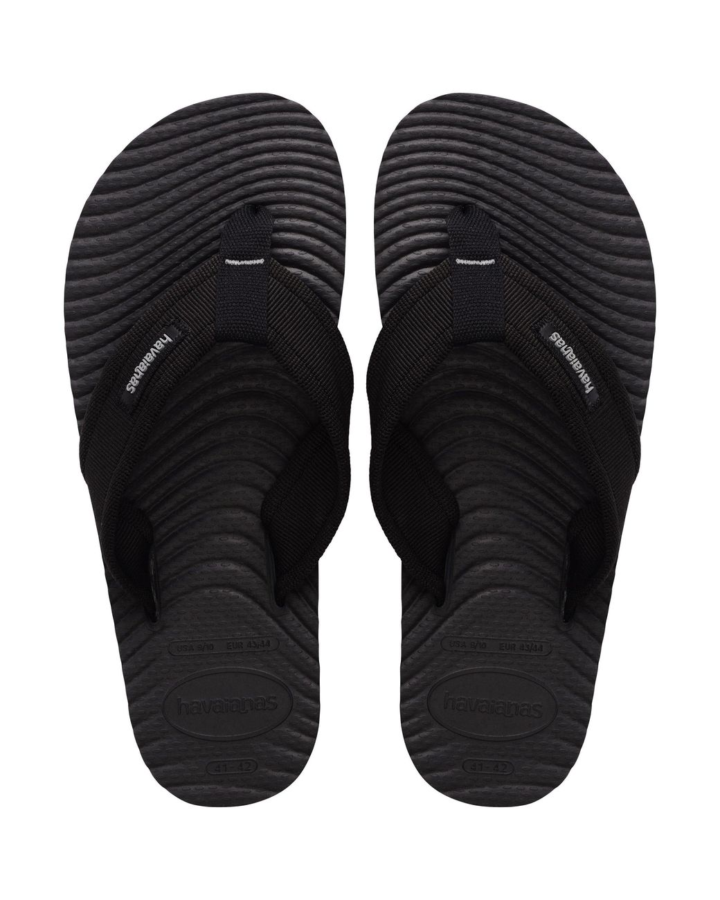 Havaianas Black Surfer Coast Flip Flops for men
