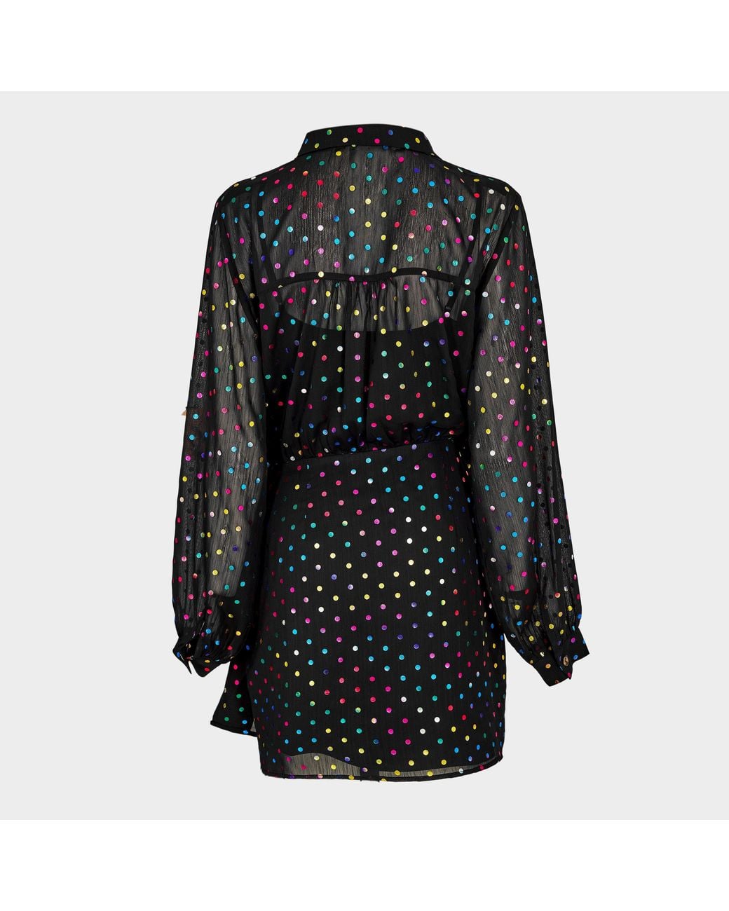 Never Fully Dressed Black Miley Wrap Dress