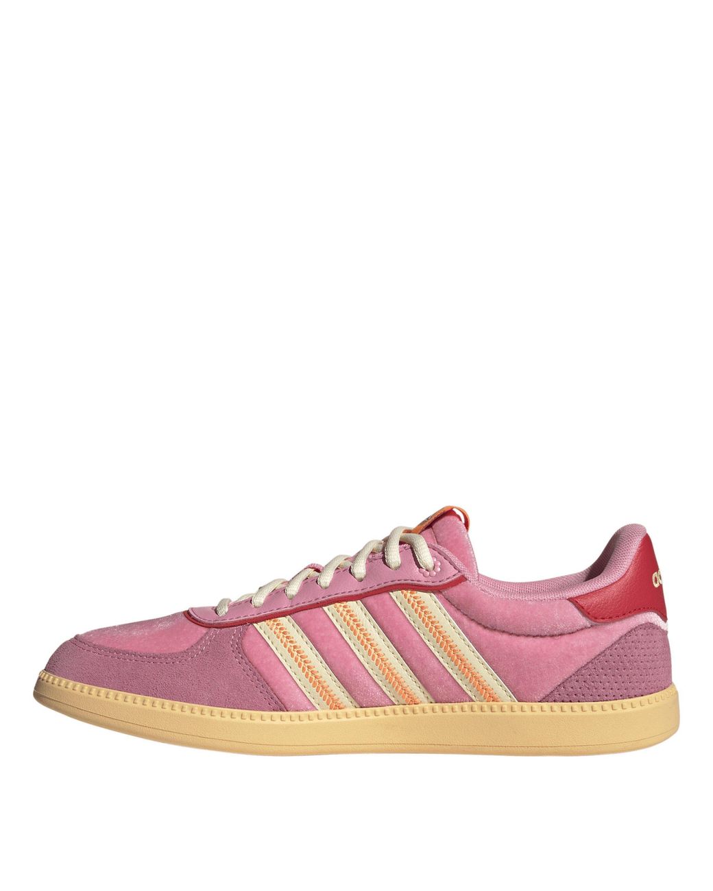 Adidas Pink Breaknet Sleek Suede Shoes