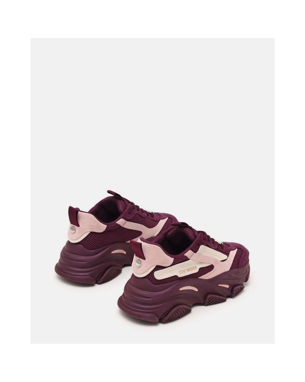Steve Madden Purple Possession Chunky Trainers