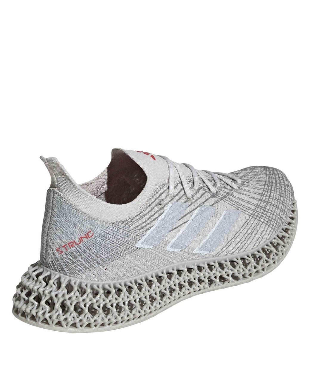 Adidas Gray 4Dfwd X Strung Road Running Shoes for men