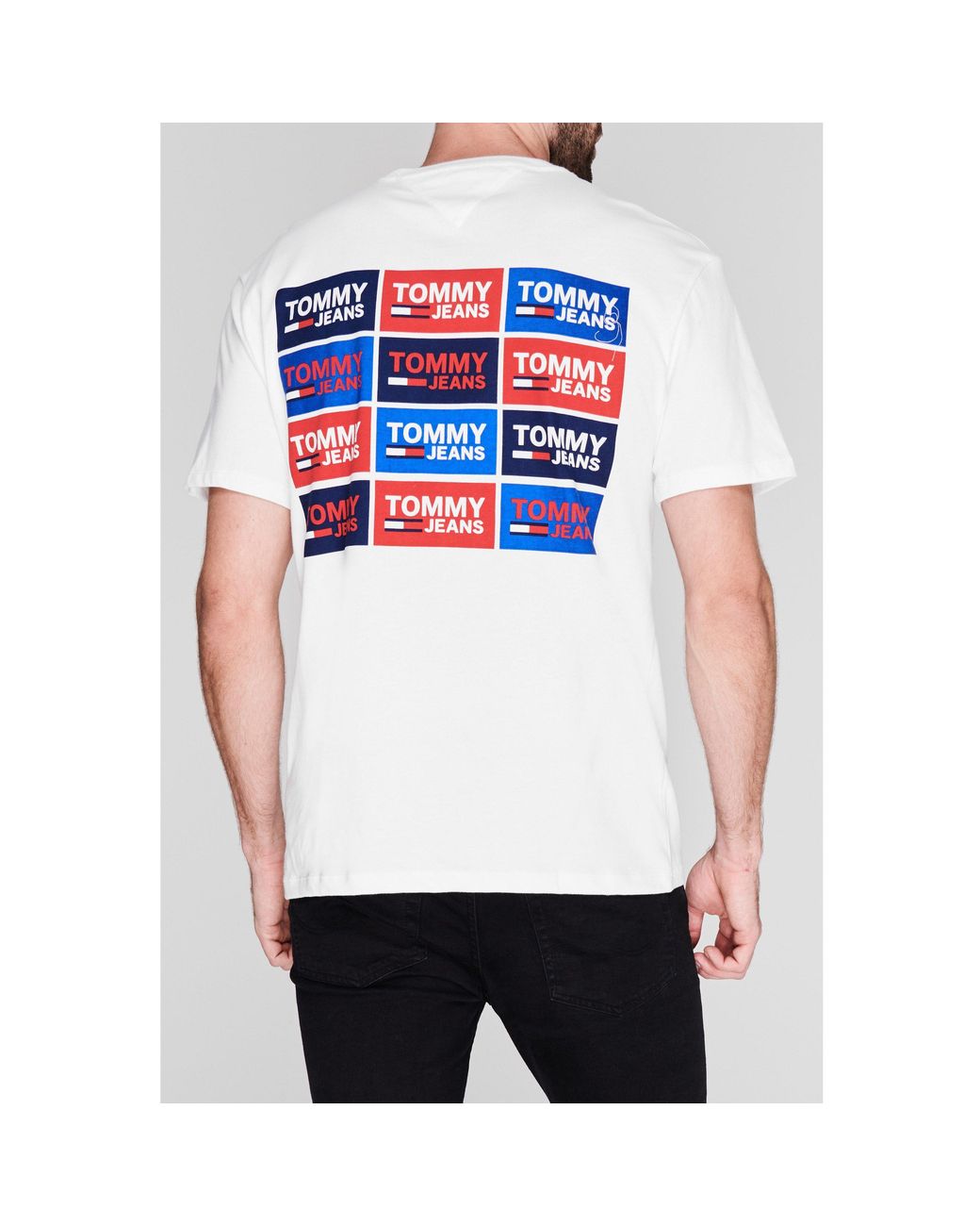 Replay White Hawaiian Pocket T-Shirt for men