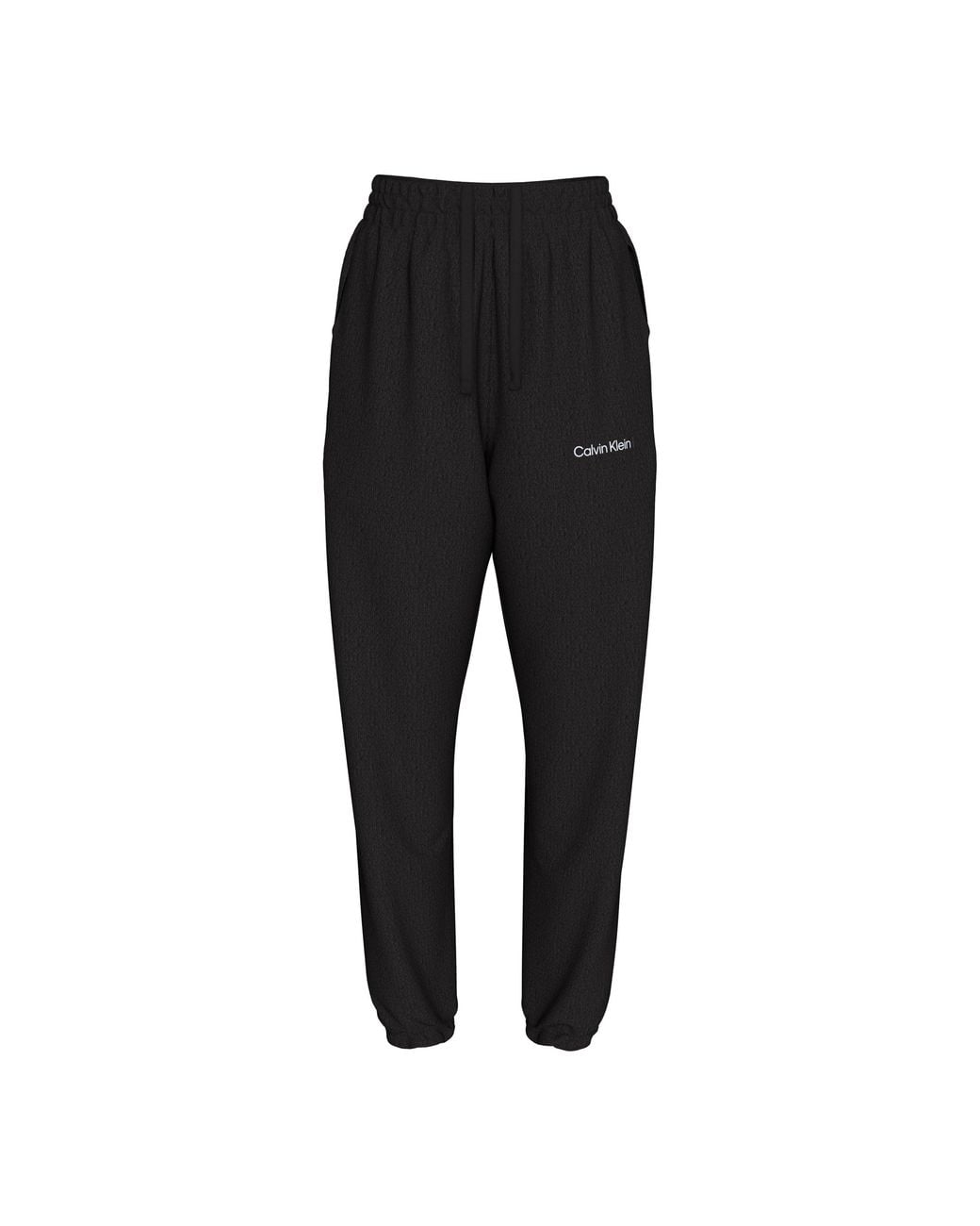 Calvin Klein Black Closed Hem Woven Joggers