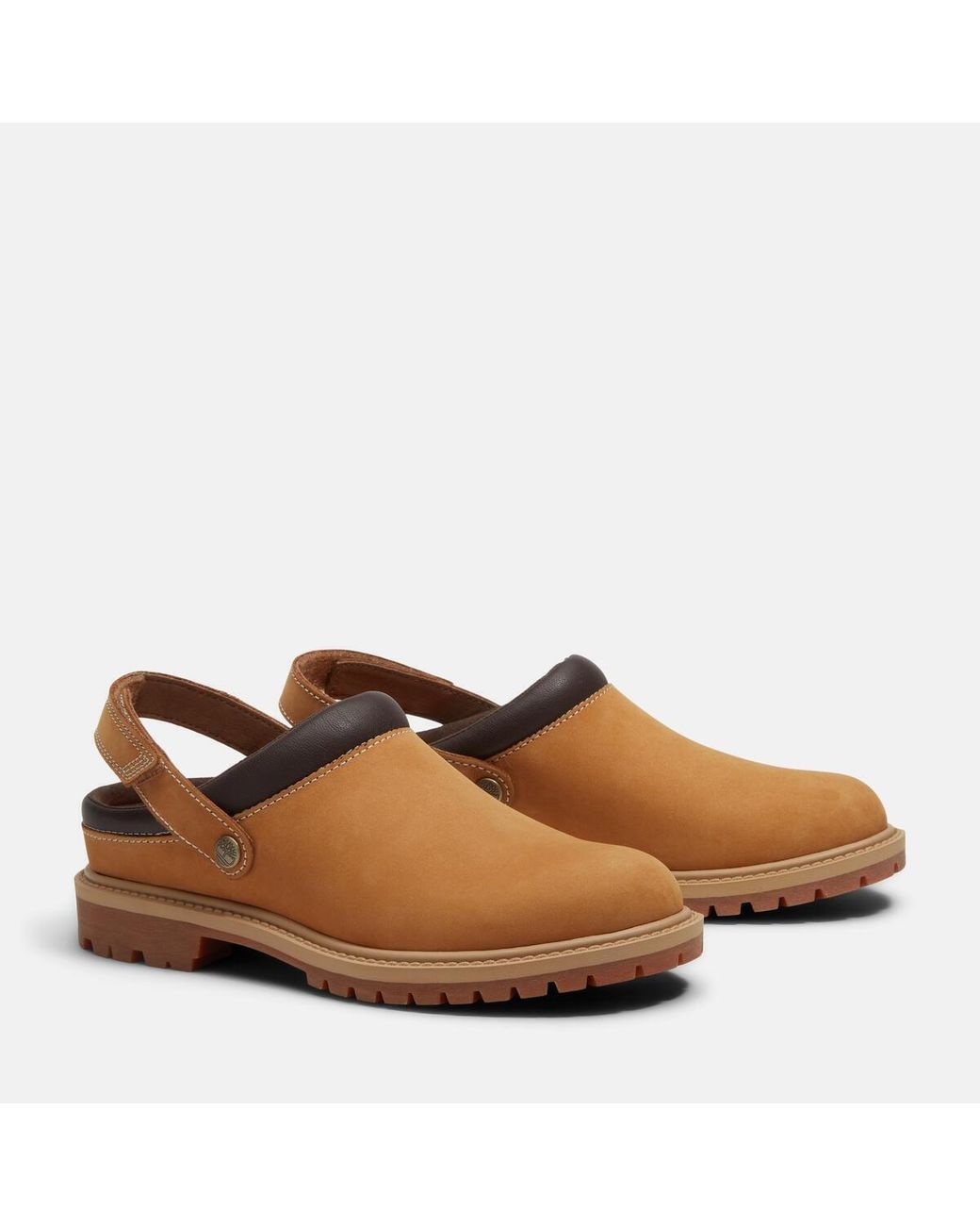 Timberland Brown Clogs