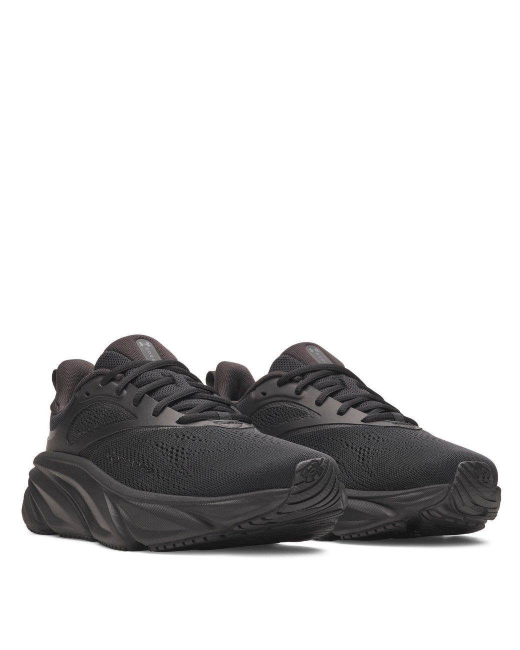 Under Armour Black Charged+ Rogue 6 Running Shoes for men