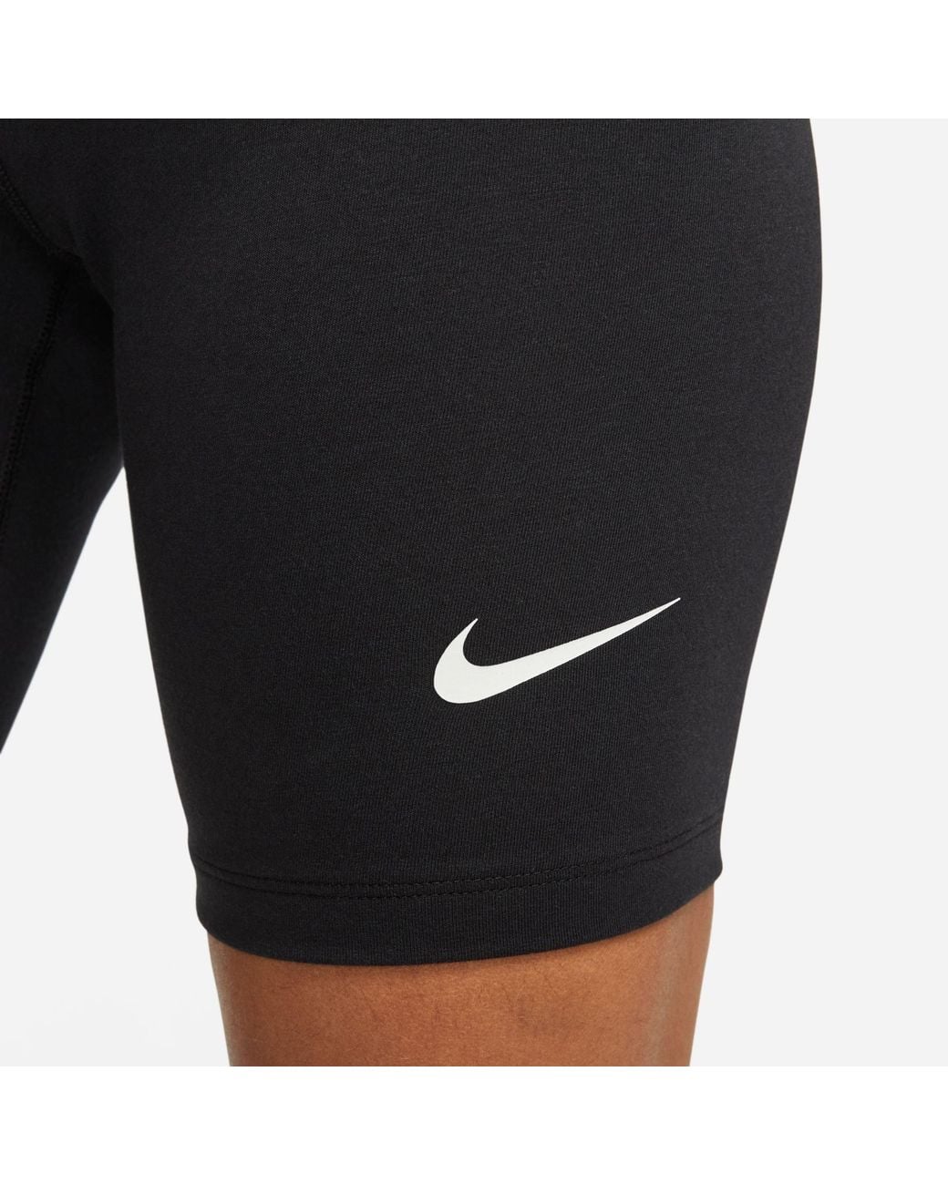 Nike Black Classic 8 Inch Biker Cycling Shorts