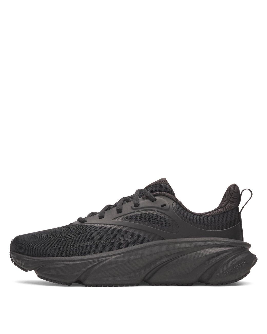 Under Armour Black Charged+ Rogue 6 Running Shoes for men