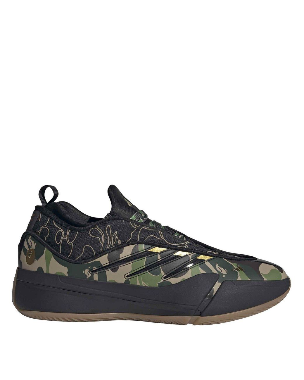 Adidas Originals Blue Bape X Adidas Dame 9 Trainers for men