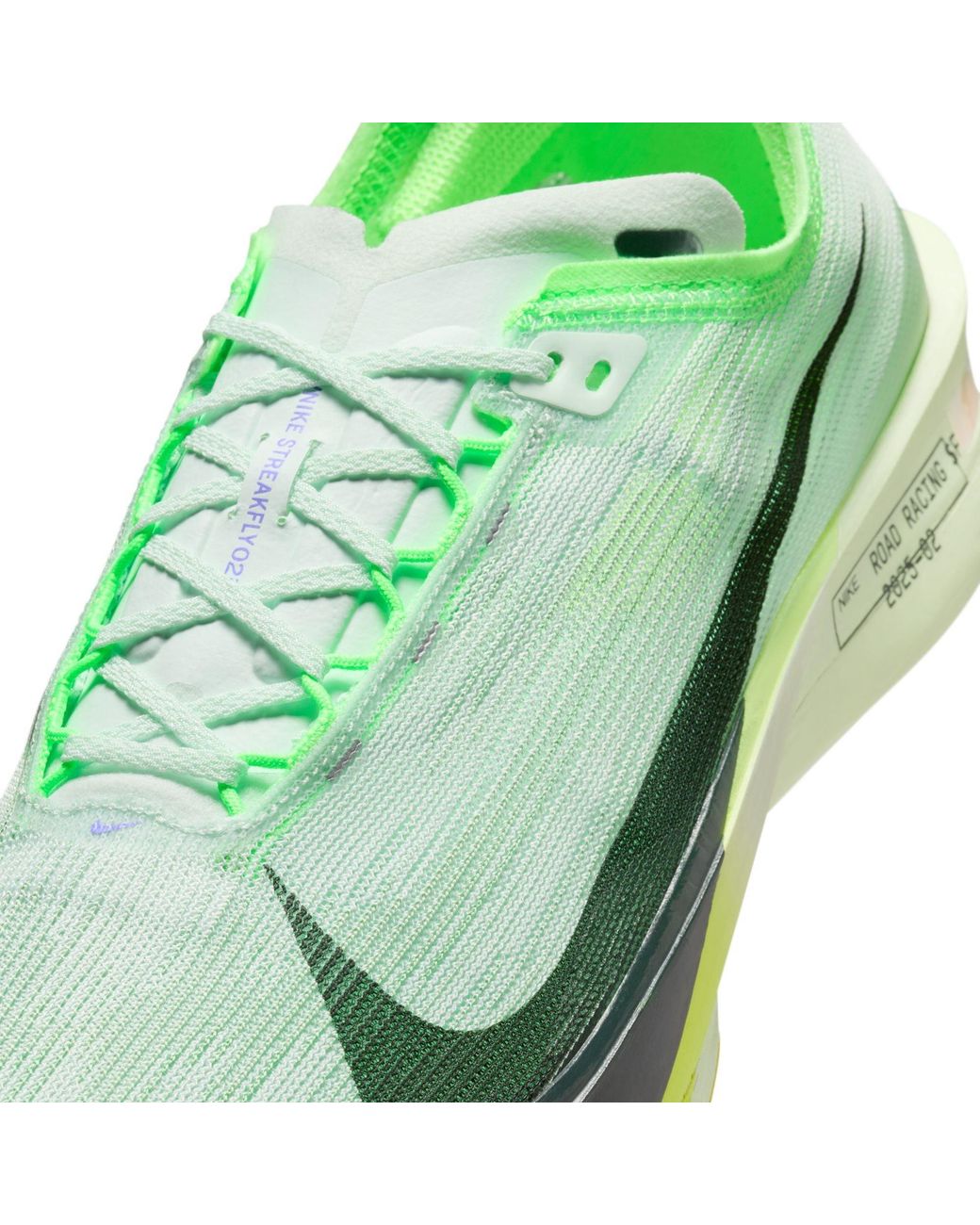 Nike Green Streakfly 2 Road Racing Shoes for men
