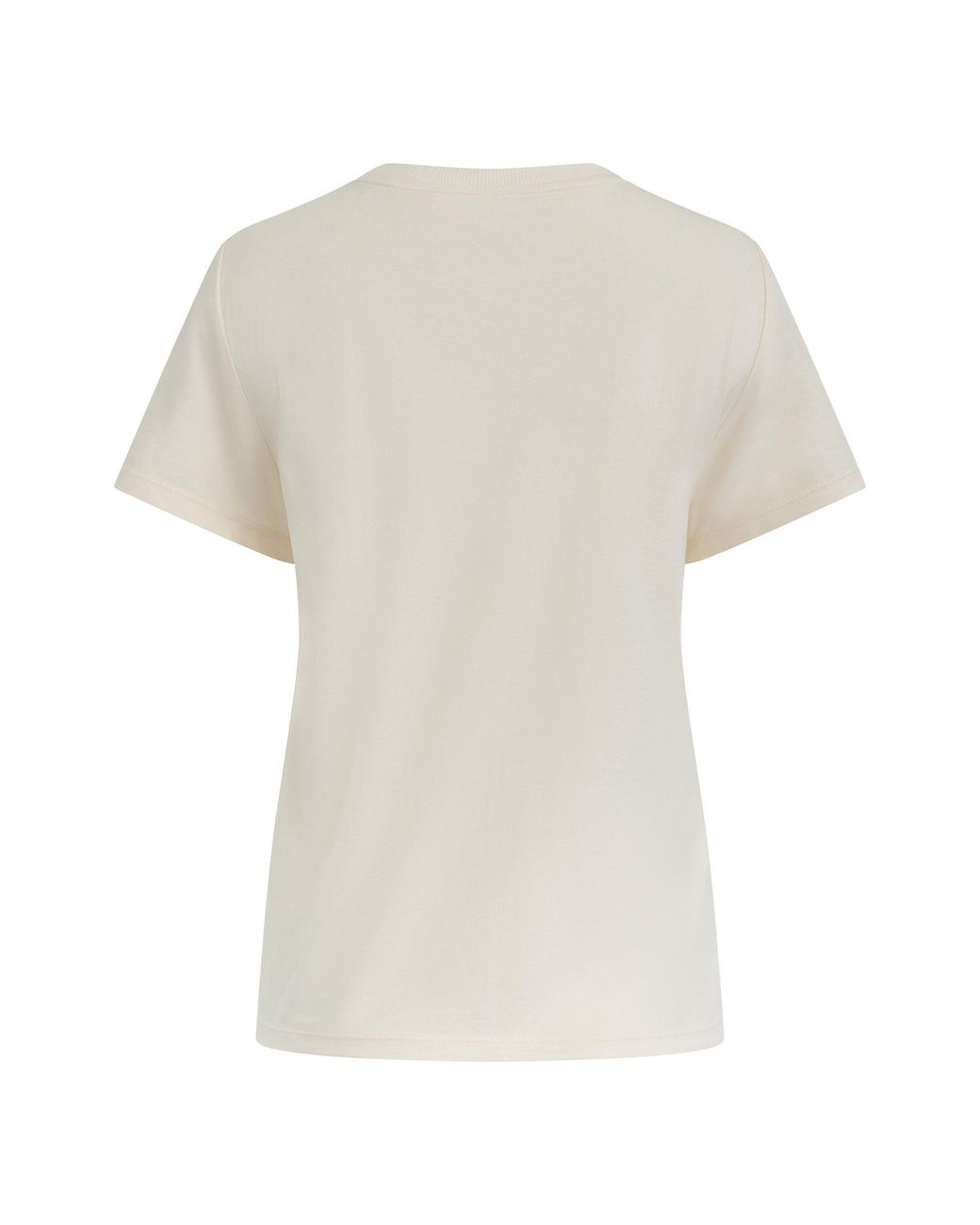 DKNY Natural Leopard Logo Sport Cotton Short-Sleeve Crew-Neck T-Shirt