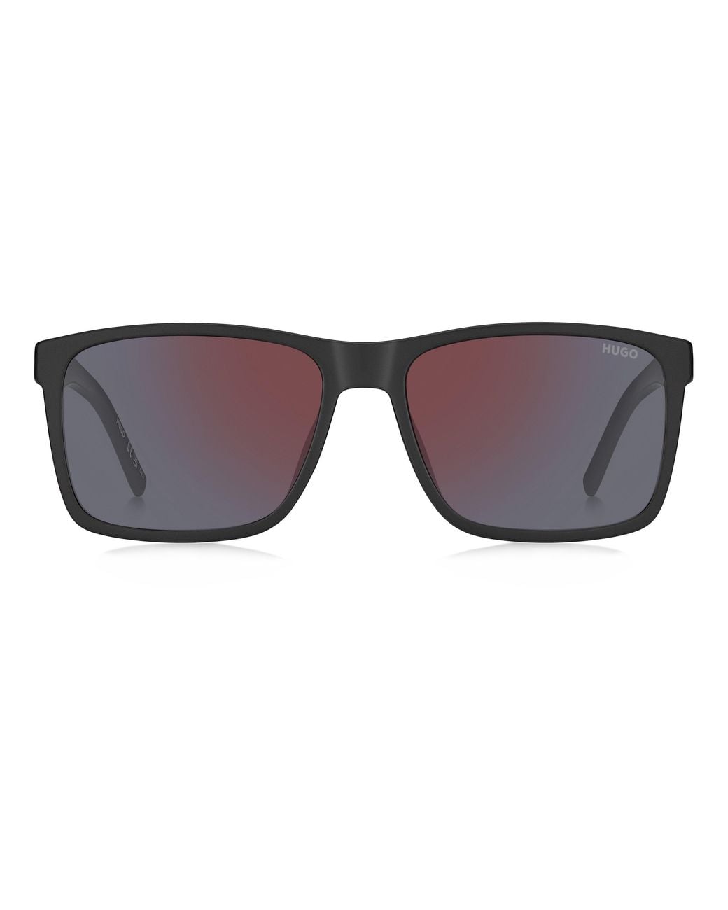 HUGO Brown Rectangle Sunglasses for men