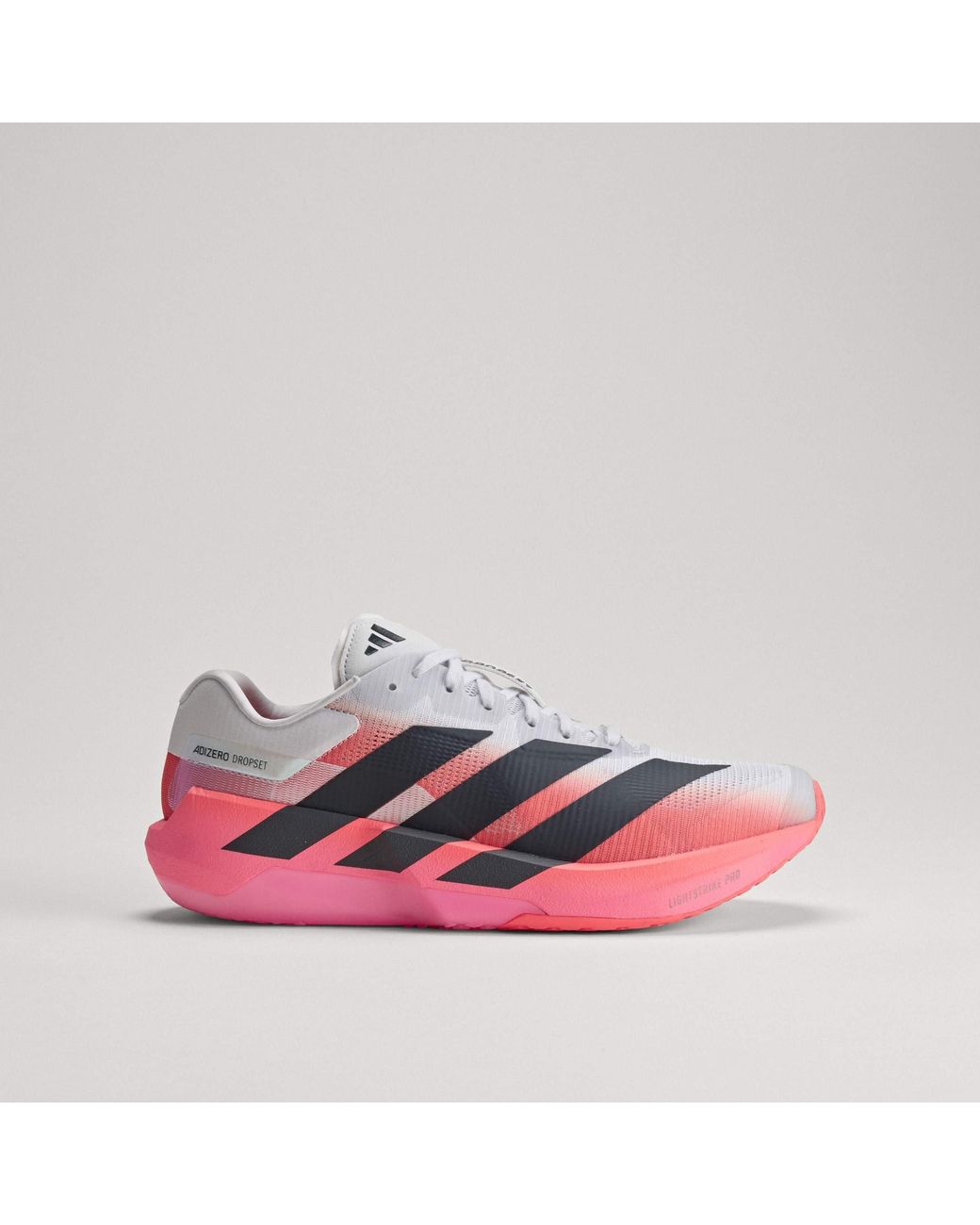 Adidas Pink Adizero Dropset Training Shoes for men