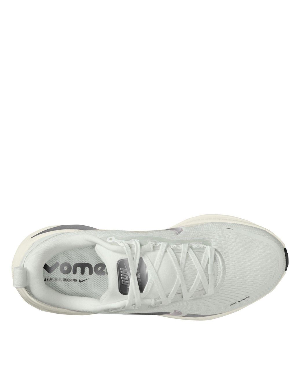 Nike White Vomero 18 Road Running Shoes