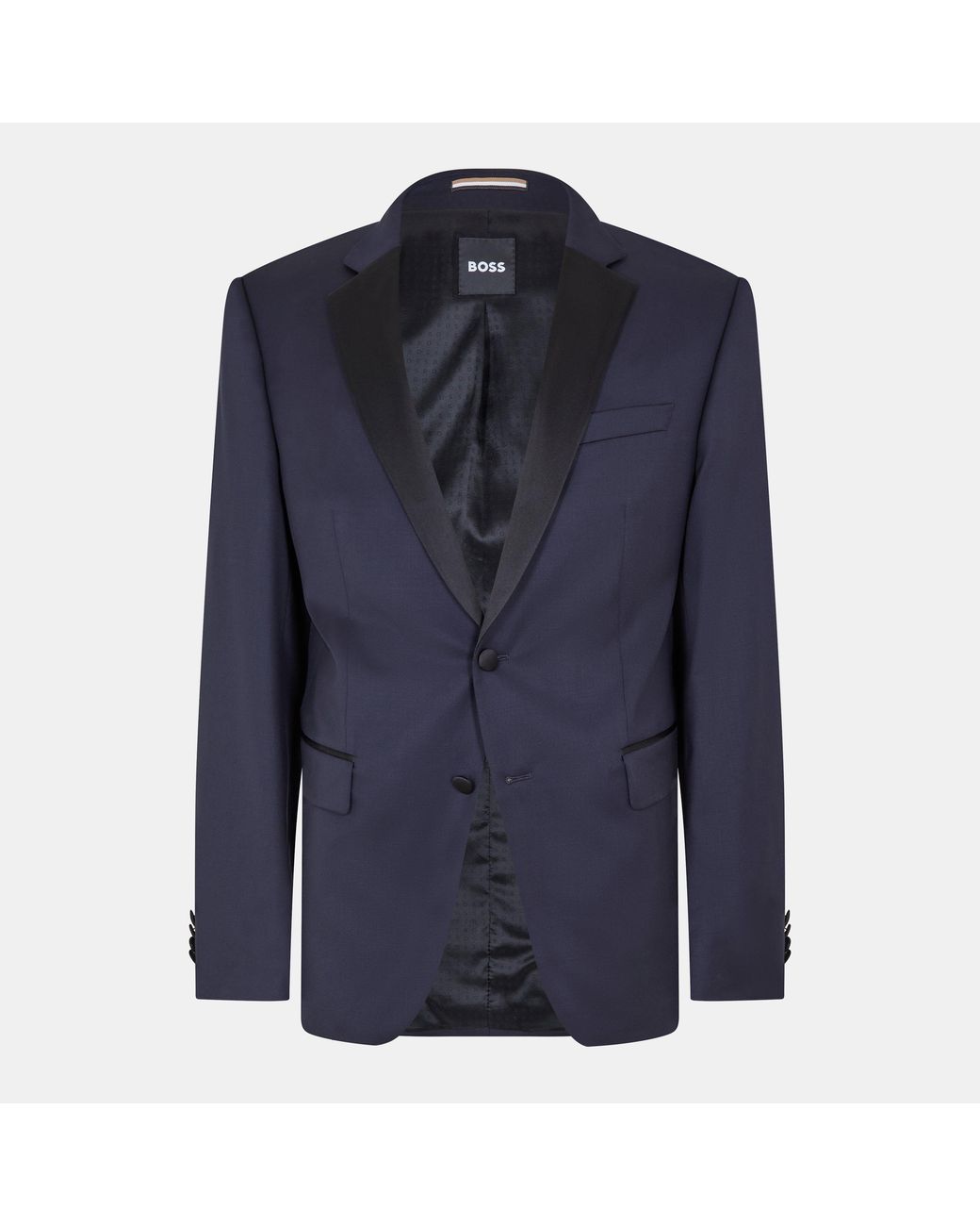 Boss Blue Tuxedo Jacket for men