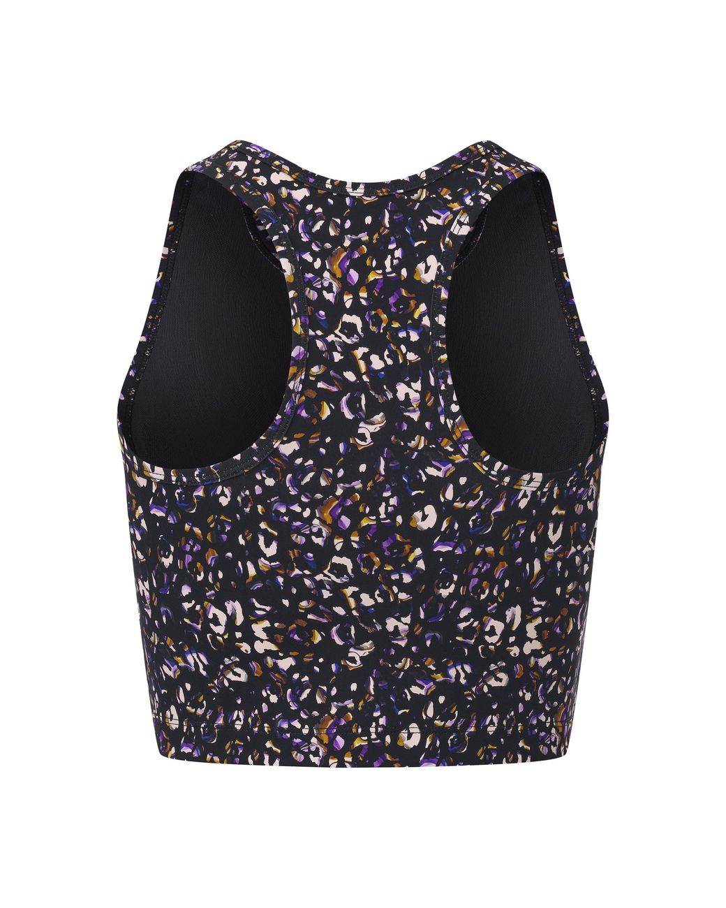Biba Blue Move Tank Scoop Cropped Performance Gym Vest