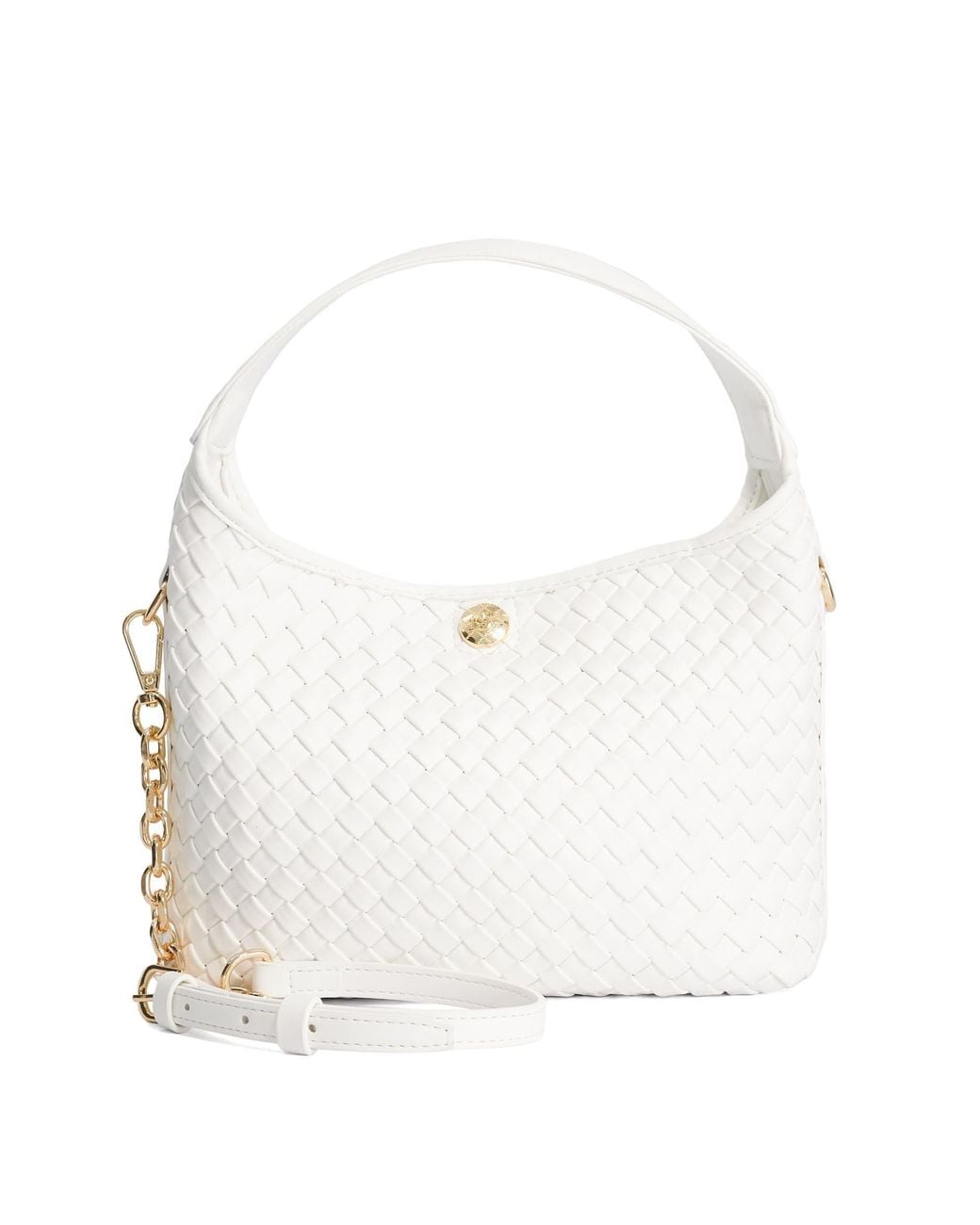Dune White Shoulder Bag