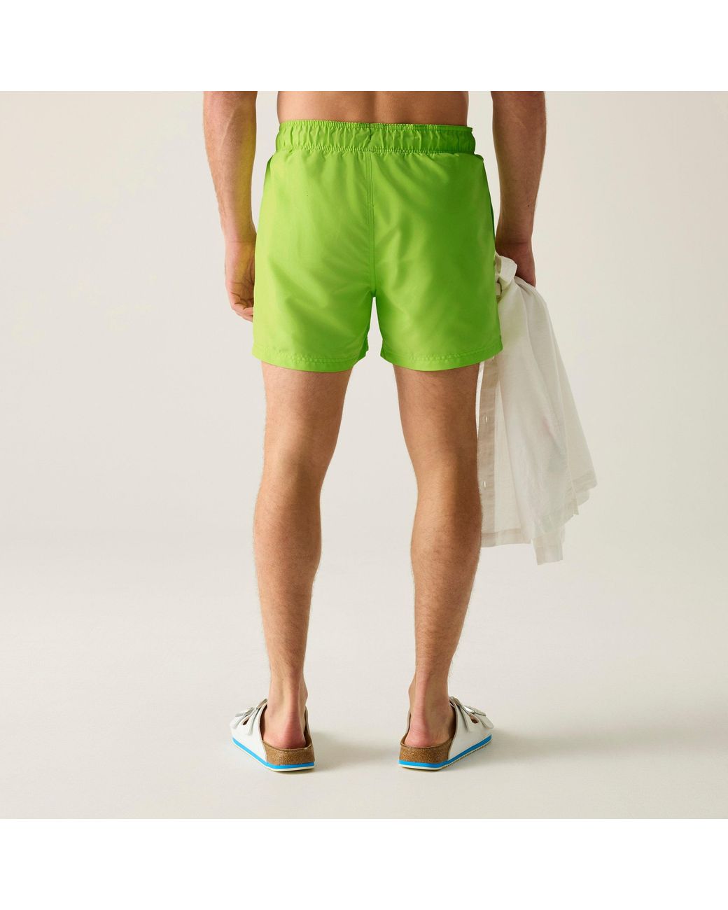 Regatta Green Mawson Iii Quick-Drying Swim Shorts for men