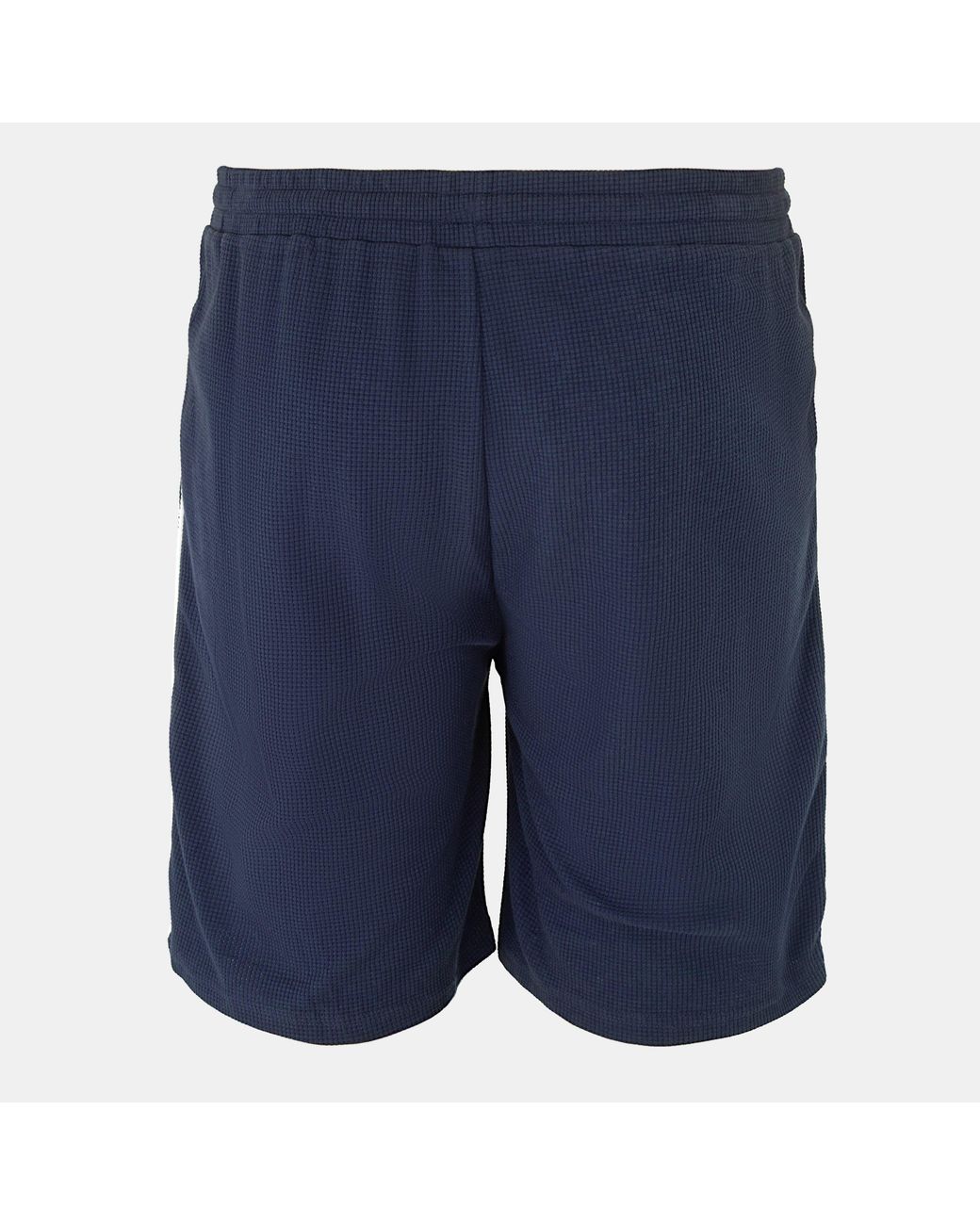 Fabric Blue Waffle Shorts for men