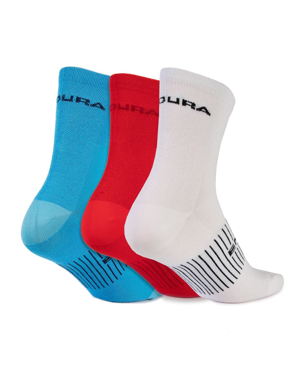Endura Red Coolmax 3Pack Sock