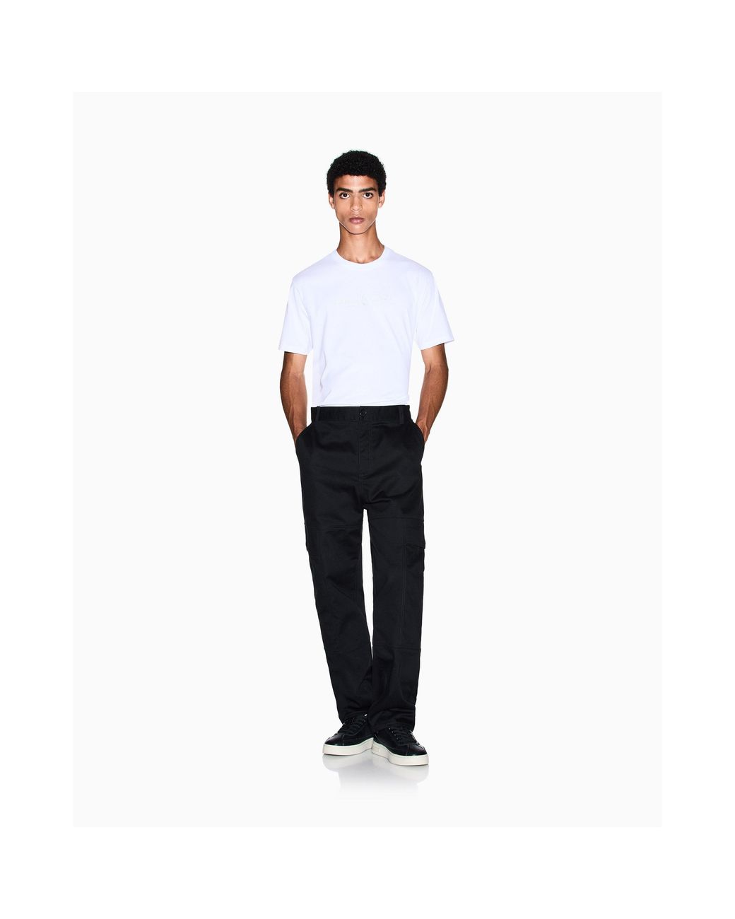 ARMANI EXCHANGE White T-Shirt for men