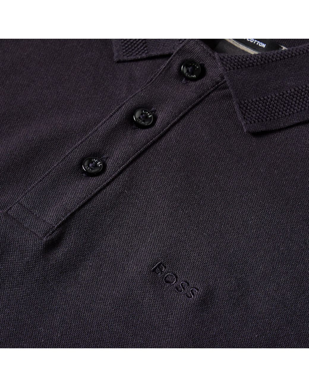 Boss Blue Phillipson Short Sleeve Polo Shirt for men