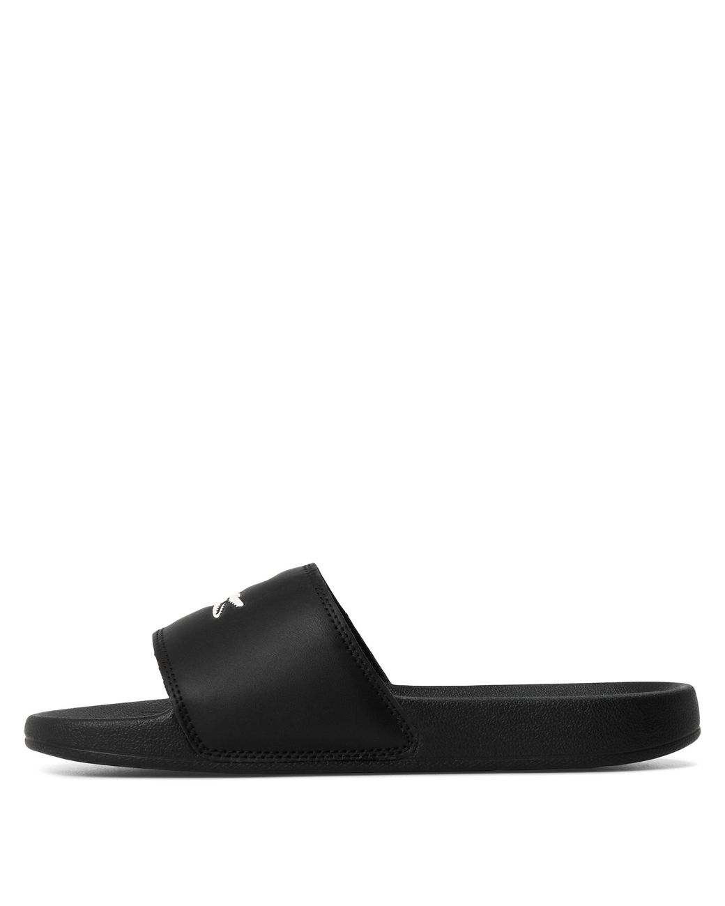 Lacoste Black Serve Sliders