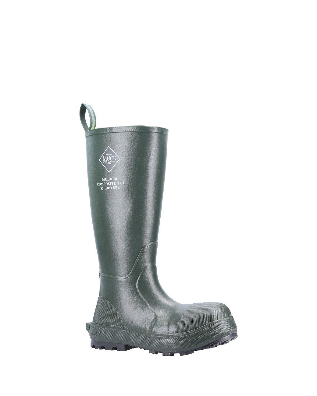 Muck Boot Green Mudder Tall Safety Wellington S5 for men