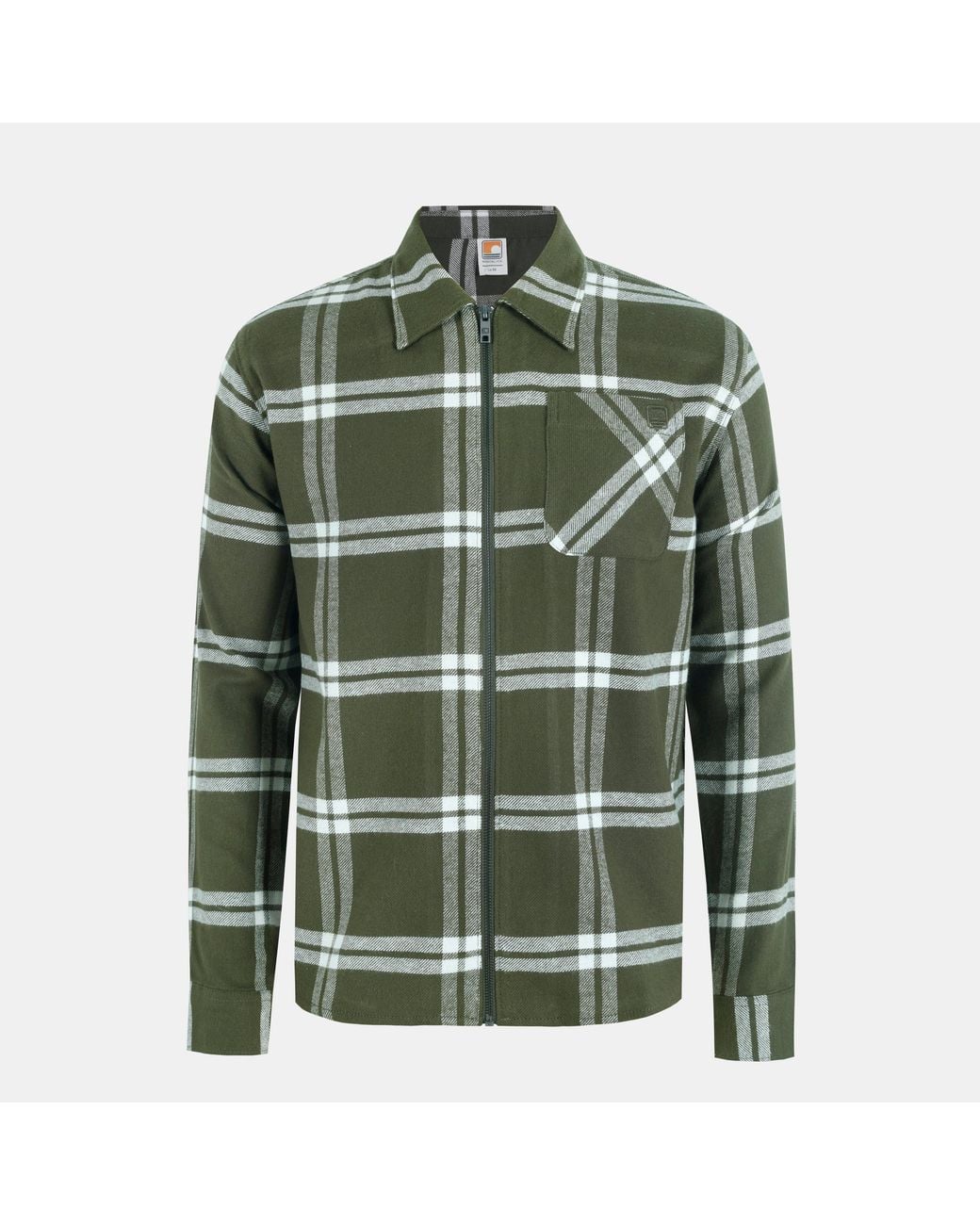 SoulCal & Co California Green Soul Check Tailored Fit Overshirt for men