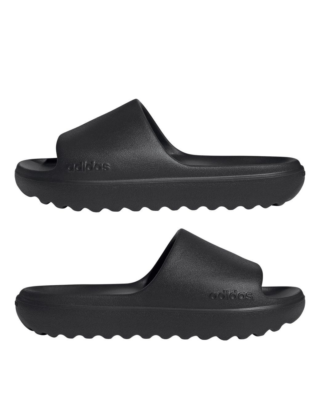 Adidas Black Adilette Lumia Slides