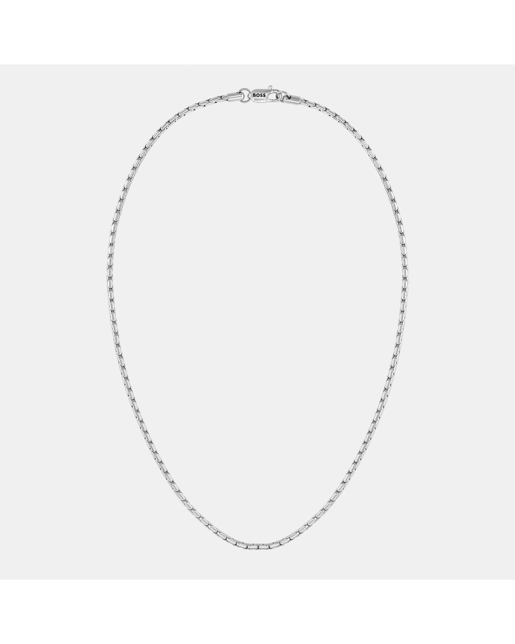 Boss Metallic Evan Chain Stainless Steel Necklace for men