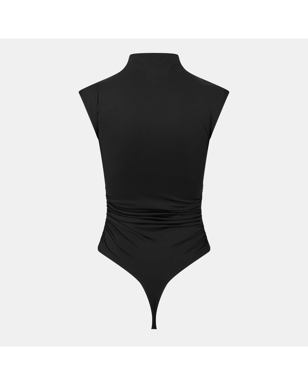 GOOD AMERICAN Black Scuba Bodysuit