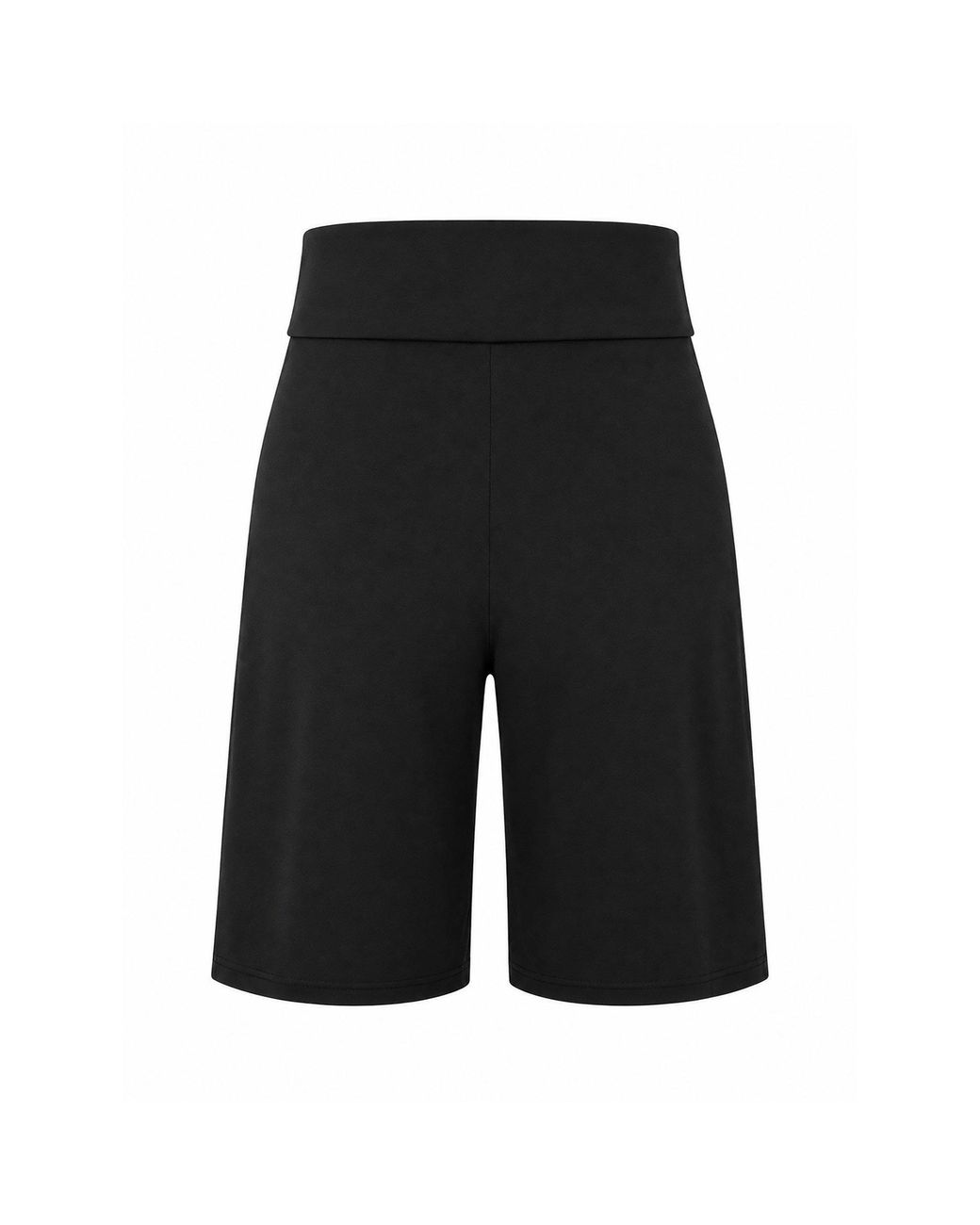 Miso Black Flare Cotton 3/4 Capri