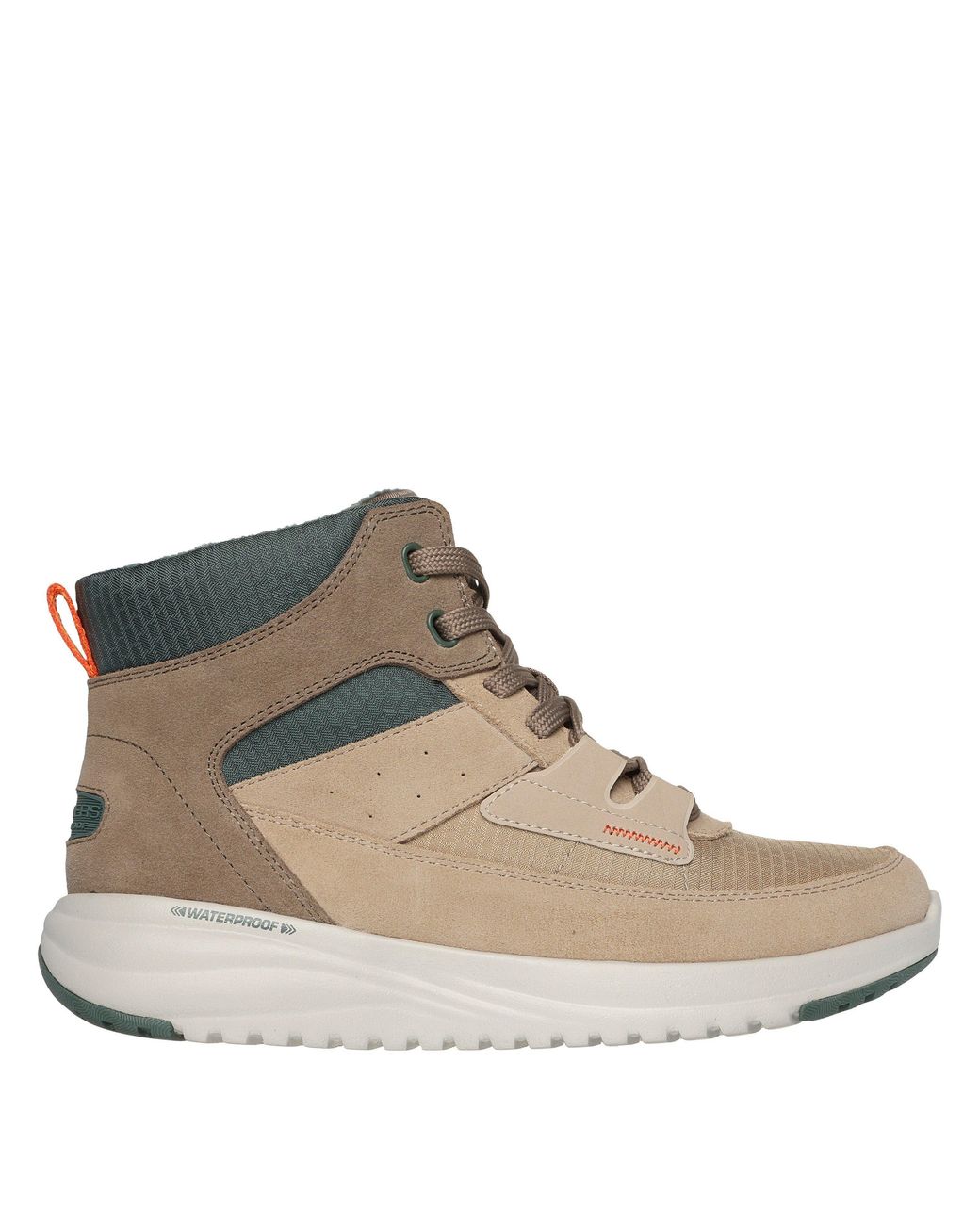 Skechers Brown High-Top Trainers
