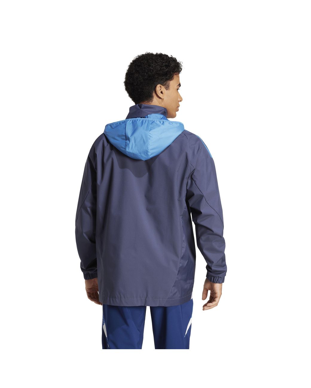 Adidas Blue Ffr Aw Rain J M Anorak for men