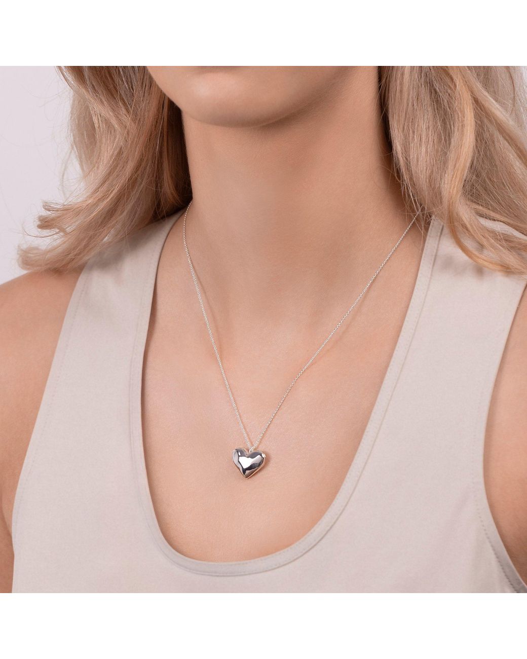 Radley Metallic Plated Heart Necklace