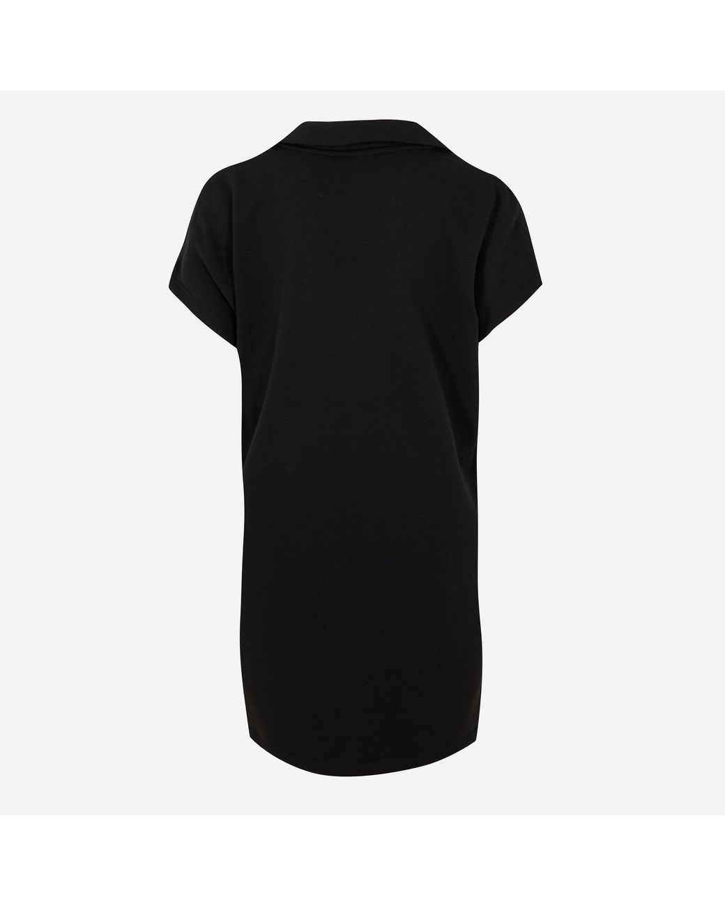 DKNY Black Sweatshirt Relaxed Fit Jumper Dress