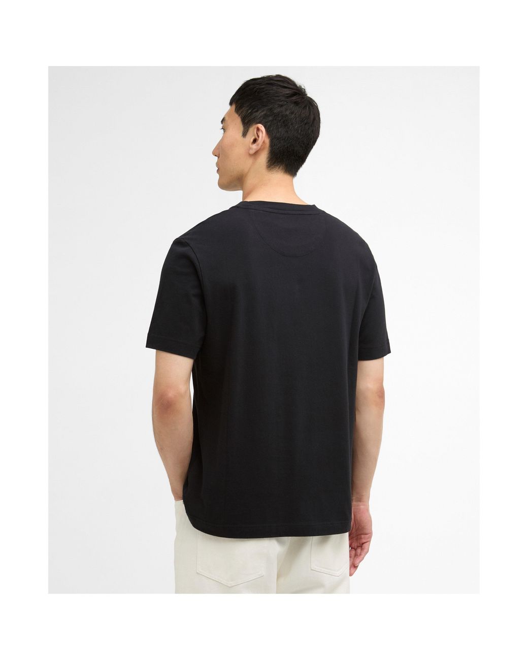Barbour Black Hellen T-Shirt for men