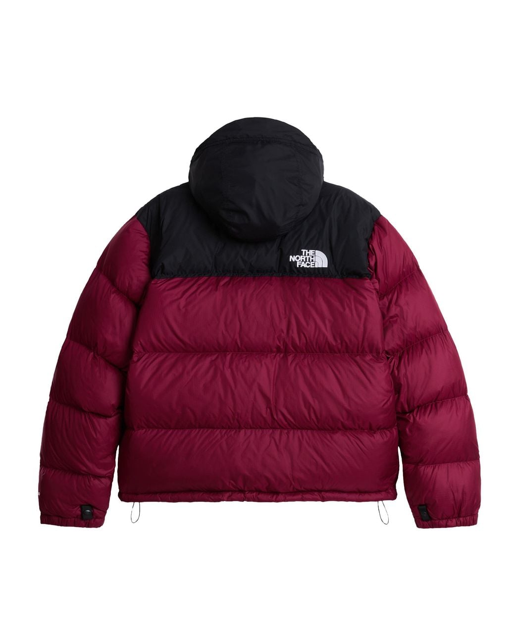 The North Face Purple 1996 Retro Nuptse Goose Down Short Puffer Jacket for men