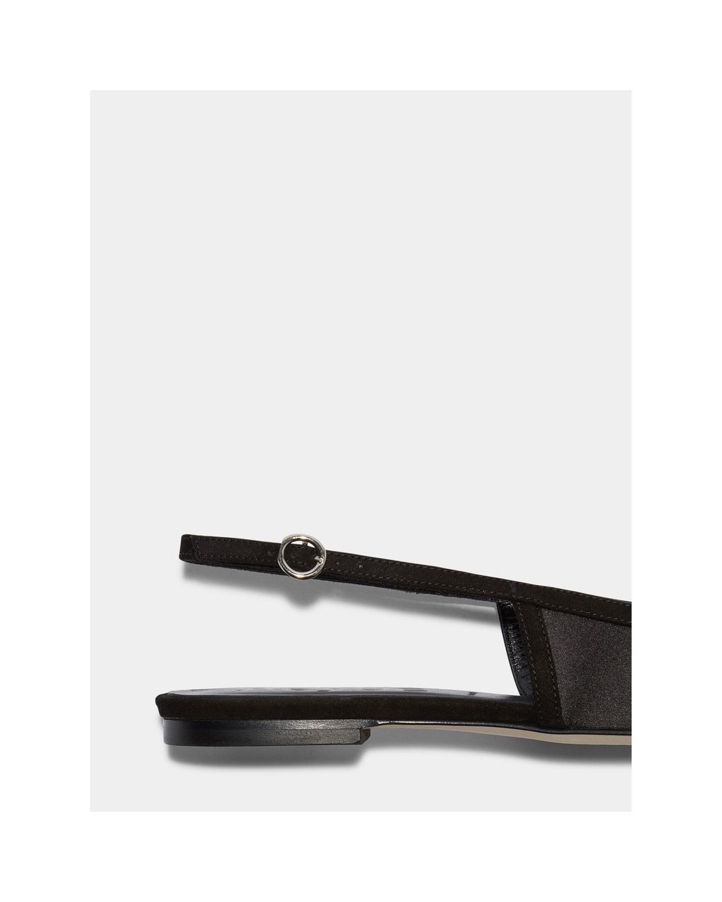 Aeyde White Geraldine Leather Ballet Pumps