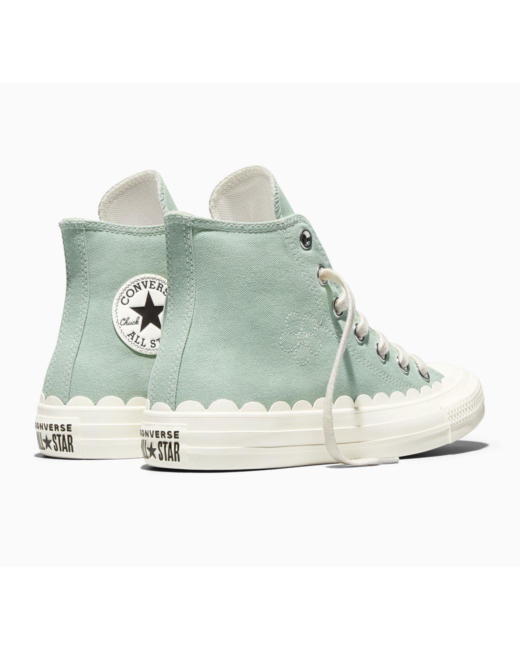 Converse Blue Canvas High-Top Trainers