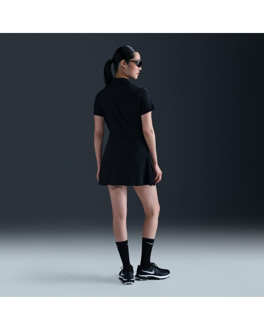 Nike Black Dri-Fit Victory Golf Polo