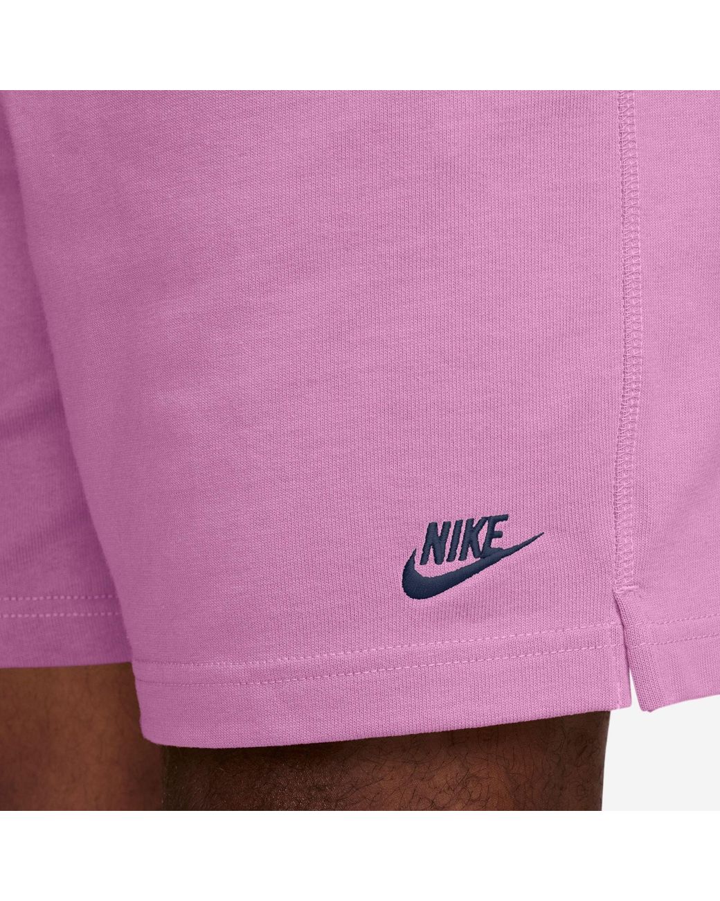 Nike Pink Sportswear Club Shorts for men
