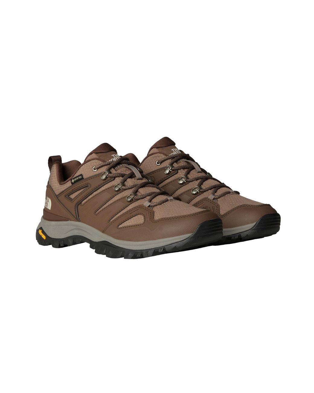 The North Face Brown Hedgehog Gore-Tex Hiking Shoes for men